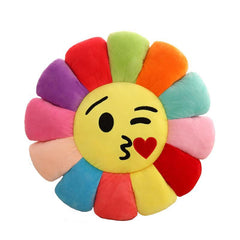 Flower Emoji Pillow
