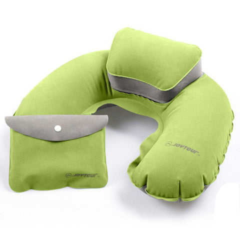 Portable PVC Flocking Neck Pillow