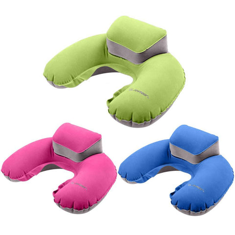 Portable PVC Flocking Neck Pillow