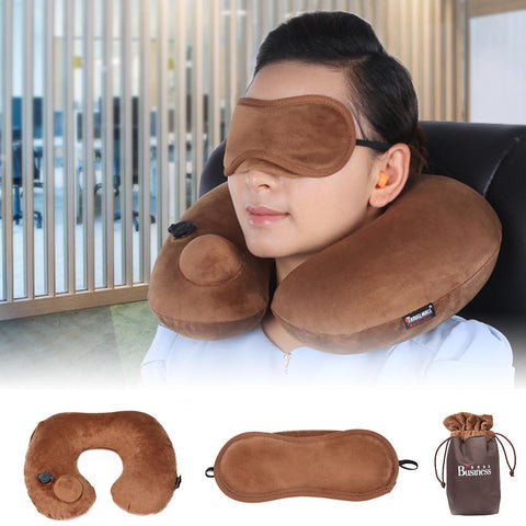 Automatic Inflatable U Shaped Pillow