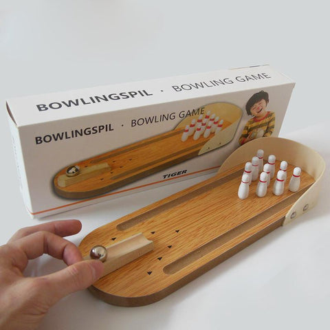 Wooden Table Bowling