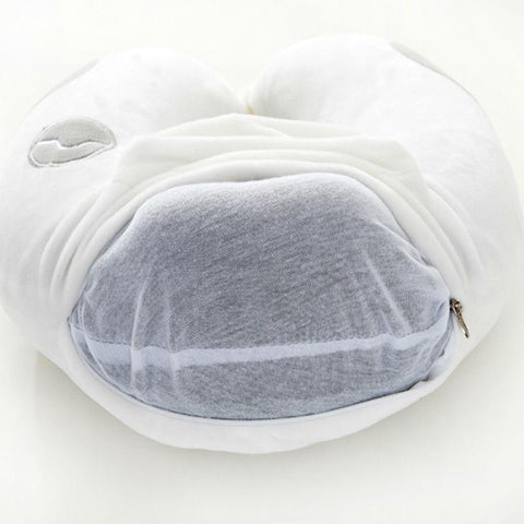 Fuzzy Washable Neck Pillow