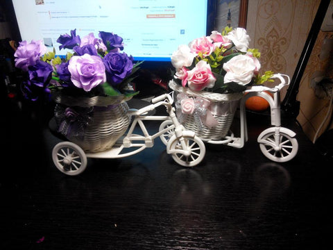 Flower Bicycle Vase
