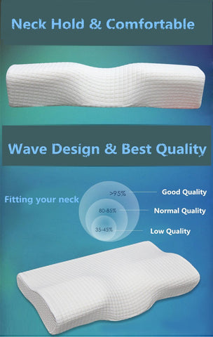 White Health Care Neck Pillow