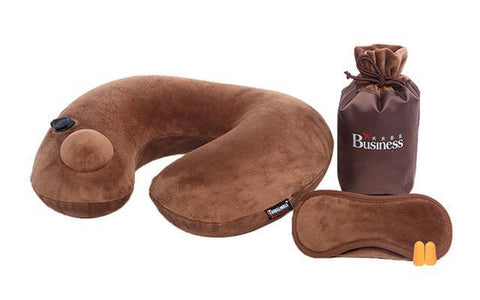 Automatic Inflatable U Shaped Pillow