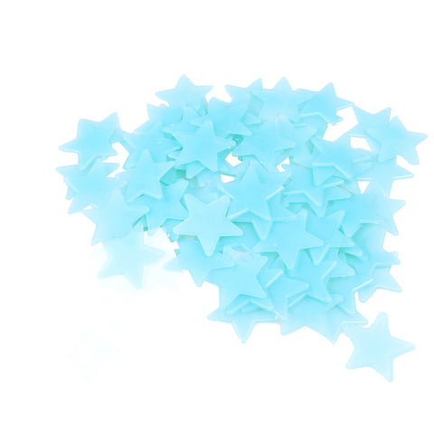 100pcs Glowing Star Wall Decal