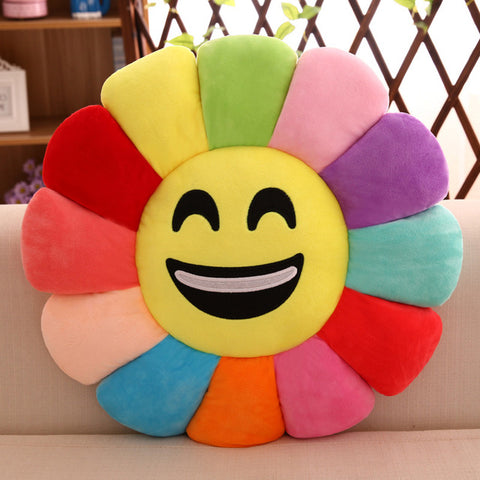 Flower Emoji Pillow