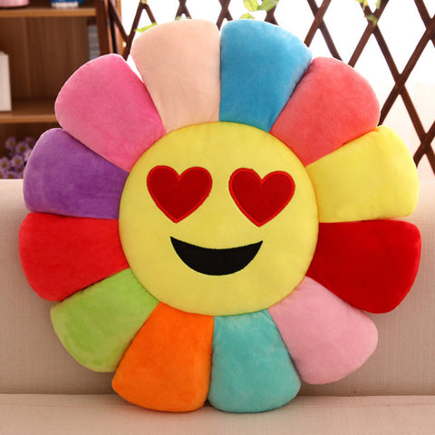 Flower Emoji Pillow