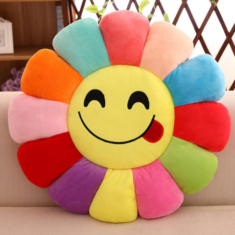 Flower Emoji Pillow